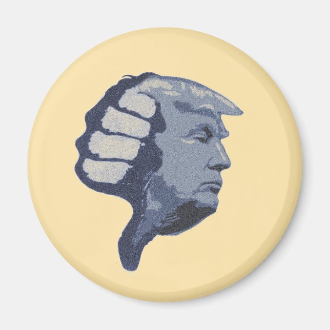 Thumbs Down on Trump Magnet (Front)