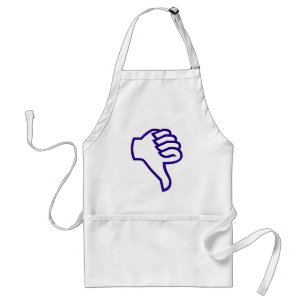 Thumbs down standard apron