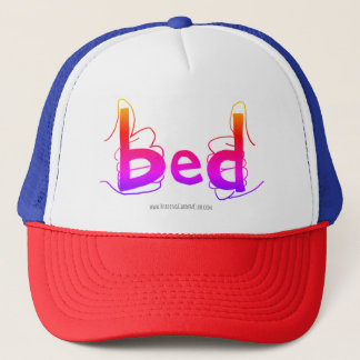 thumbs up bed strategy trucker hat