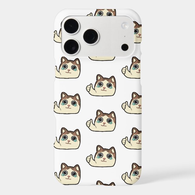 thumbs up crying cat (Back)