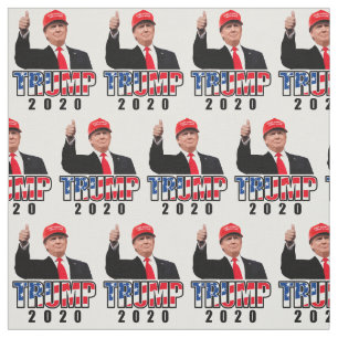 Thumbs Up Donald Trump 2020 Fabric