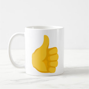 Thumbs Up Emoji Coffee Mug
