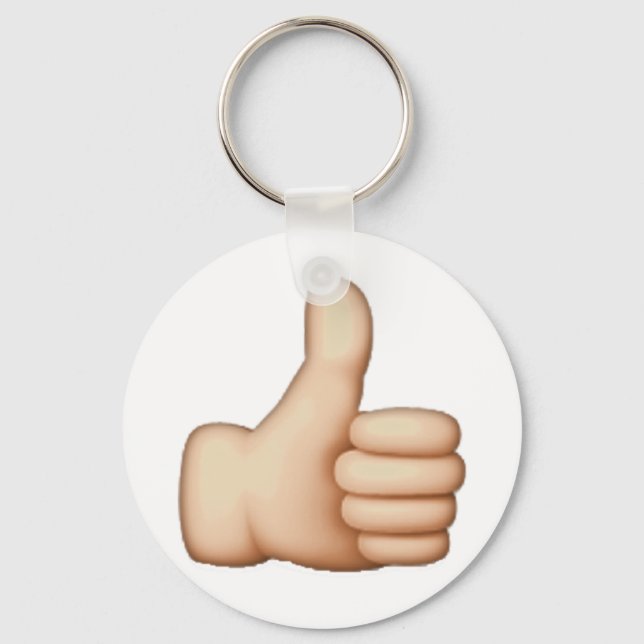 Thumbs Up - Emoji Key Ring (Front)