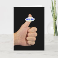 Thumbs Up for great job performance