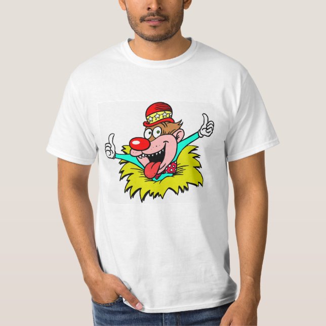 Thumbs Up, fun clown, T-Shirt (Front)
