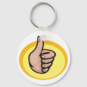 Thumbs Up Gesture Key Ring