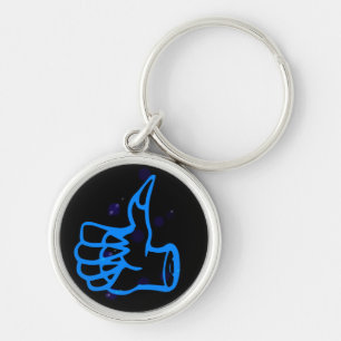 Thumbs up key chain