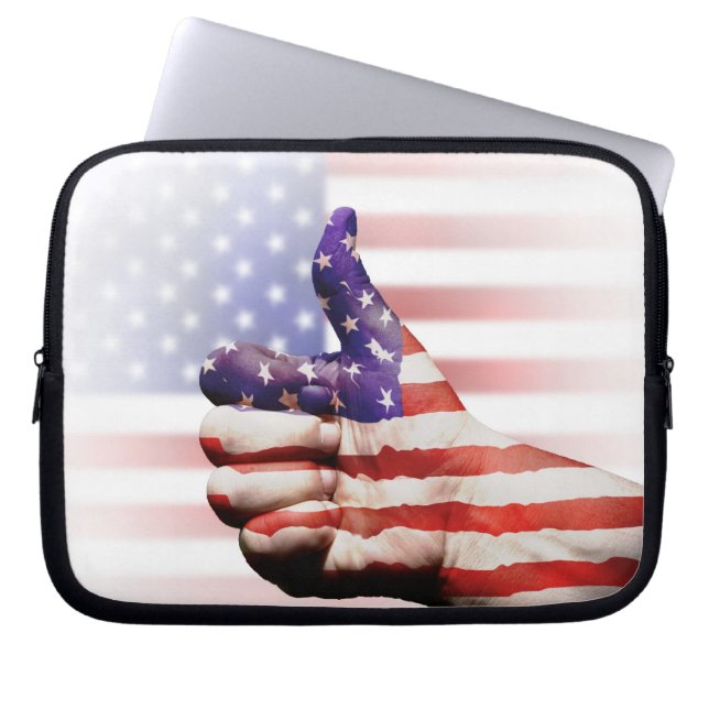 Thumbs up! laptop sleeve (Front)