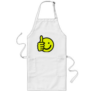 THUMBS UP LONG APRON