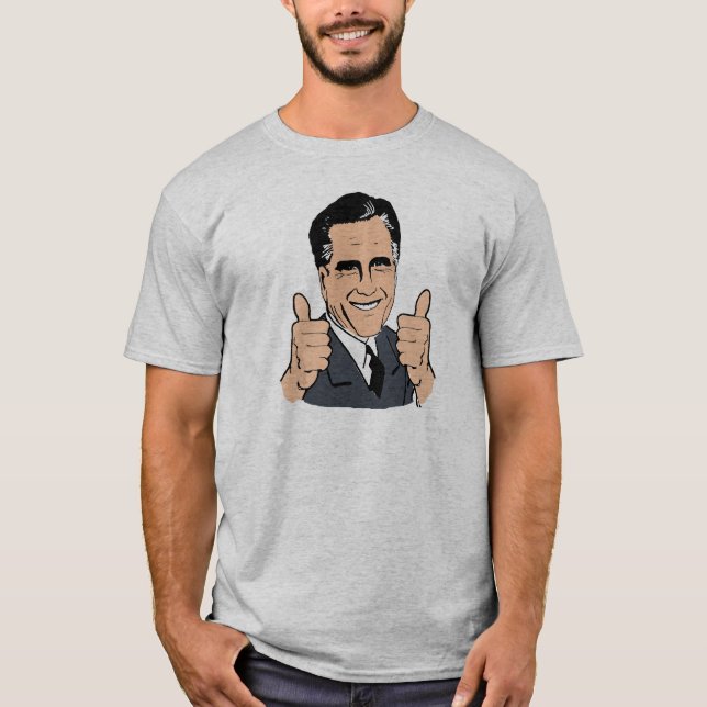 THUMBS UP MITT ROMNEY.png T-Shirt (Front)