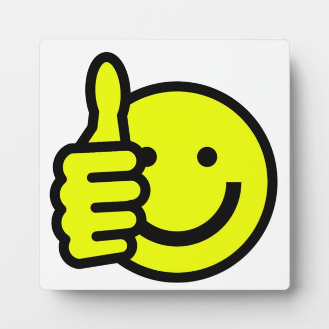 THUMBS UP PLAQUE (Front)