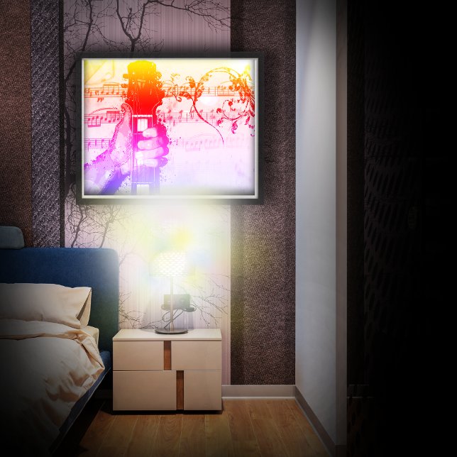 Thumbs Up to Music (Colorful Version) Poster (Creator Uploaded)