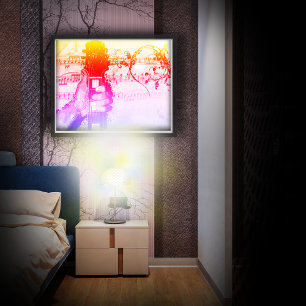 Thumbs Up to Music (Colourful Version) Poster