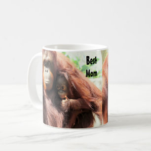 Thumbs Up to the Best Mum - Orangutan Mug