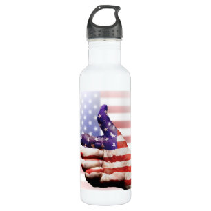 Thumbs up to the US! 710 Ml Water Bottle