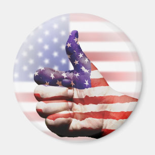 Thumbs up to the US! Magnet