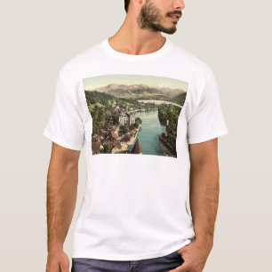 Thun and the Alps, Bernese Oberland, Switzerland c T-Shirt