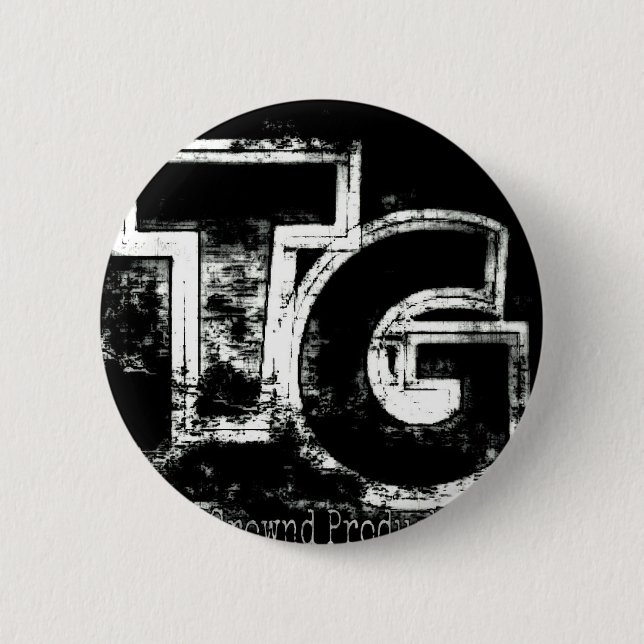 ThundaGrownd 6 Cm Round Badge (Front)