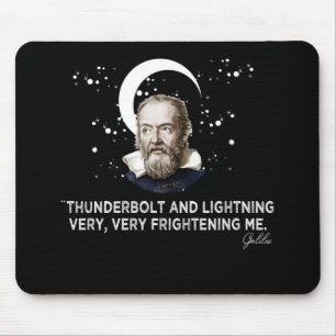 thunder bolt and lightning very frighting me mouse pad