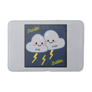 Thunder Buddies Customized Bath Mat