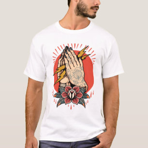 Thunder catcher old style tattoo design T-Shirt