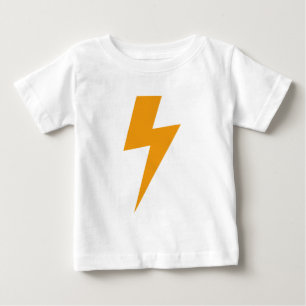 Thunder Energy Yellow Print Baby T-Shirt