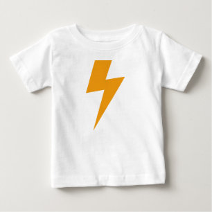 Thunder Energy Yellow Print Baby T-Shirt