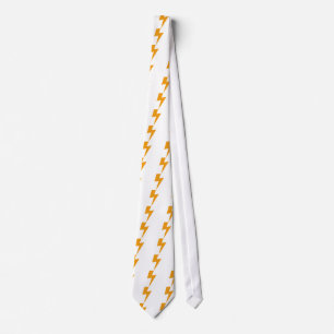 Thunder Energy Yellow Print Tie