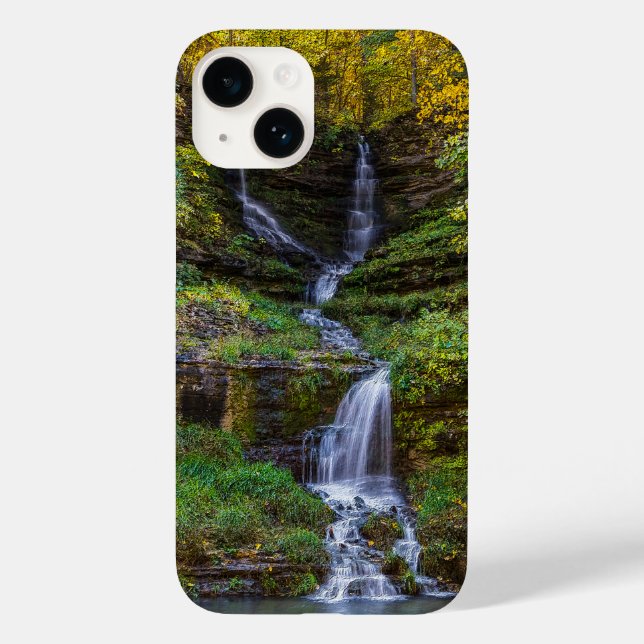 Thunder Falls Painterly Case-Mate iPhone Case (Back)