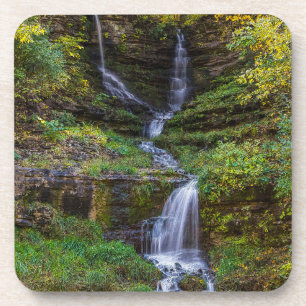 Thunder Falls Painterly Coaster