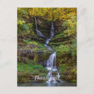 Thunder Falls Painterly Postcard