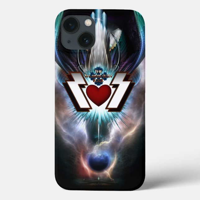 Thunder Gods Rock iPad Case (Back)