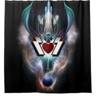 Thunder Gods Rock Shower Curtain