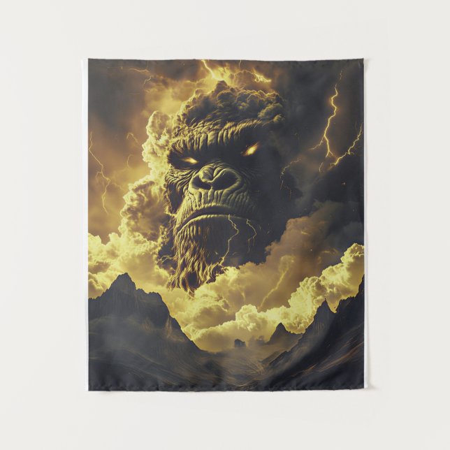 Thunder Gorilla of the Eternal Storm Tapestry (Front)
