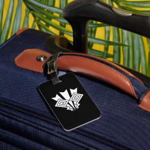 Thunder lightning luggage tag