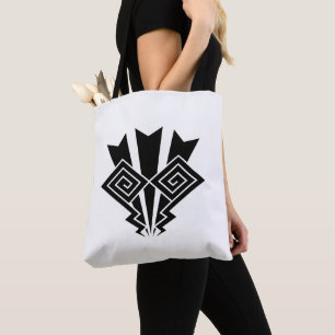 Thunder lightning tote bag