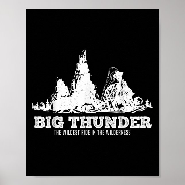 Thunder, Mountain Railroad Quotes, Attractions App Poster (Front)