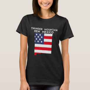 THUNDER MOUNTAIN USA State America Travel New Mexi T-Shirt