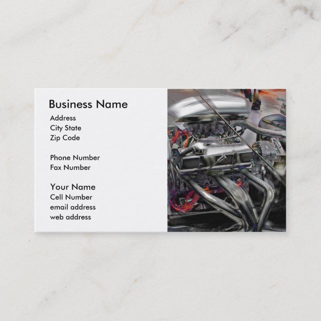 Thunder Road Business Card (Front)