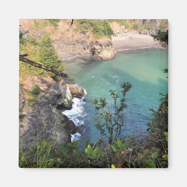 Thunder Rock Cove, Samuel H. Boardman, Oregon Magnet (Front)