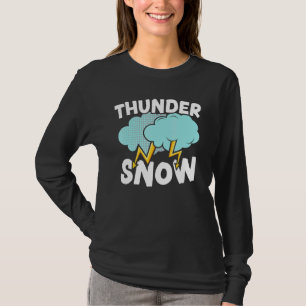 Thunder Snow Ice Cold Snowy Winter Season 1 T-Shirt