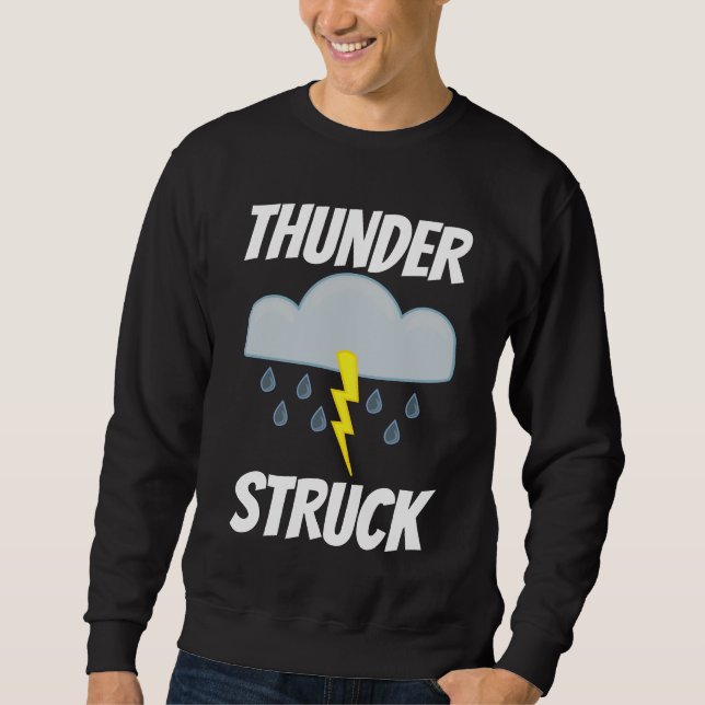 THUNDER STRUCK Vintage T-shirts & hoodies (Front)