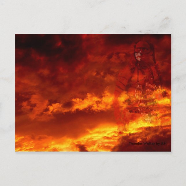 Thunder Walker by JLH Postcard (Front)