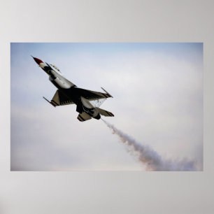 Thunderbird 6 Performs a Slow Pass Poster