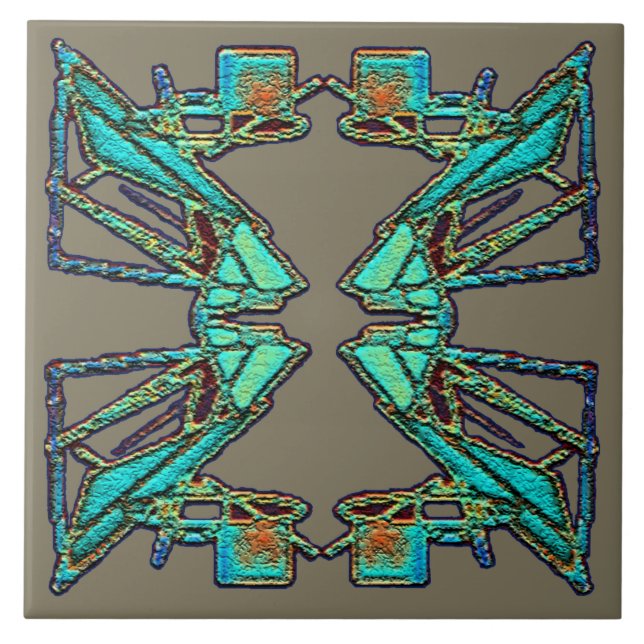 Thunderbird Ceramic Tile (Front)