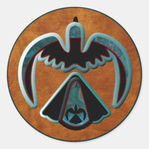 Thunderbird Classic Round Sticker