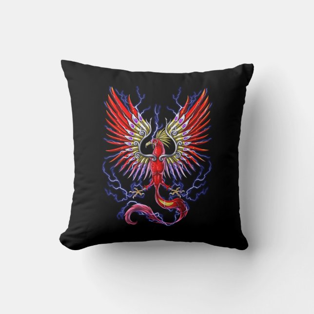 Thunderbird Cryptid Creature Cushion (Front)