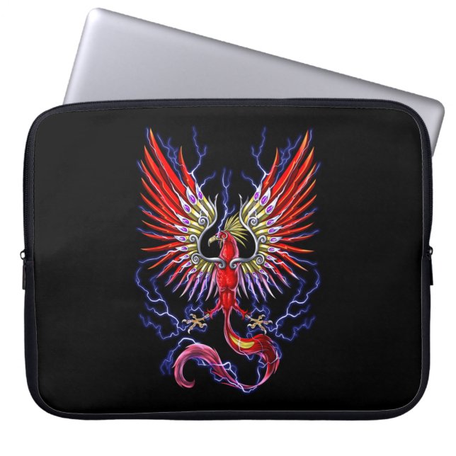 Thunderbird Cryptid Creature Laptop Sleeve (Front)