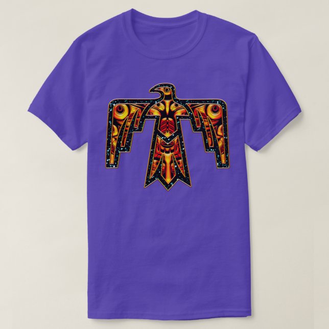 Thunderbird Native Americans Power amp Strength  T-Shirt (Design Front)