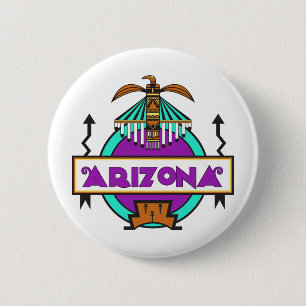 Thunderbird Shield 6 Cm Round Badge